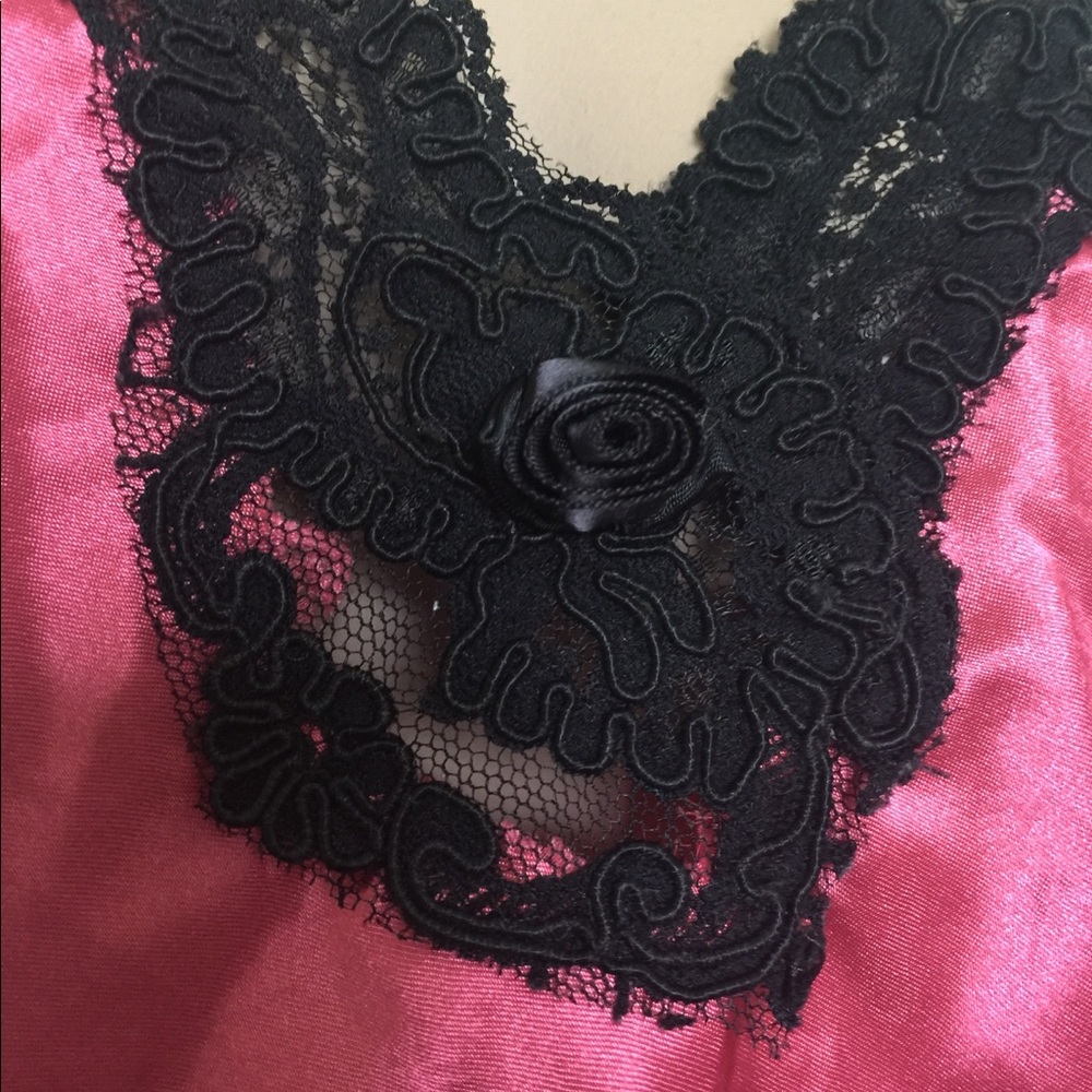 DONATED L.A. Intimates camisole with lace trim